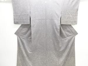 箔散らし模様一つ紋付け下げ小紋着物